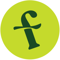 Feedery Icon F Logo - Green